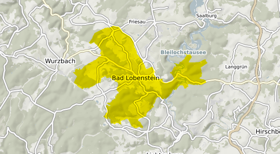 Immobilienpreisekarte Bad Lobenstein